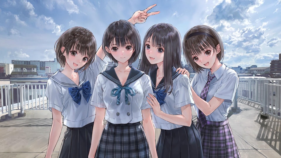 BLUE REFLECTION Quartet: 少女たちのキセキ | #ブルリフQ